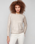 Champagne Raglan Sleeve Hoodie Sweater