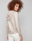 Champagne Raglan Sleeve Hoodie Sweater