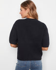 Balloon Elbow Sleeve Sweater