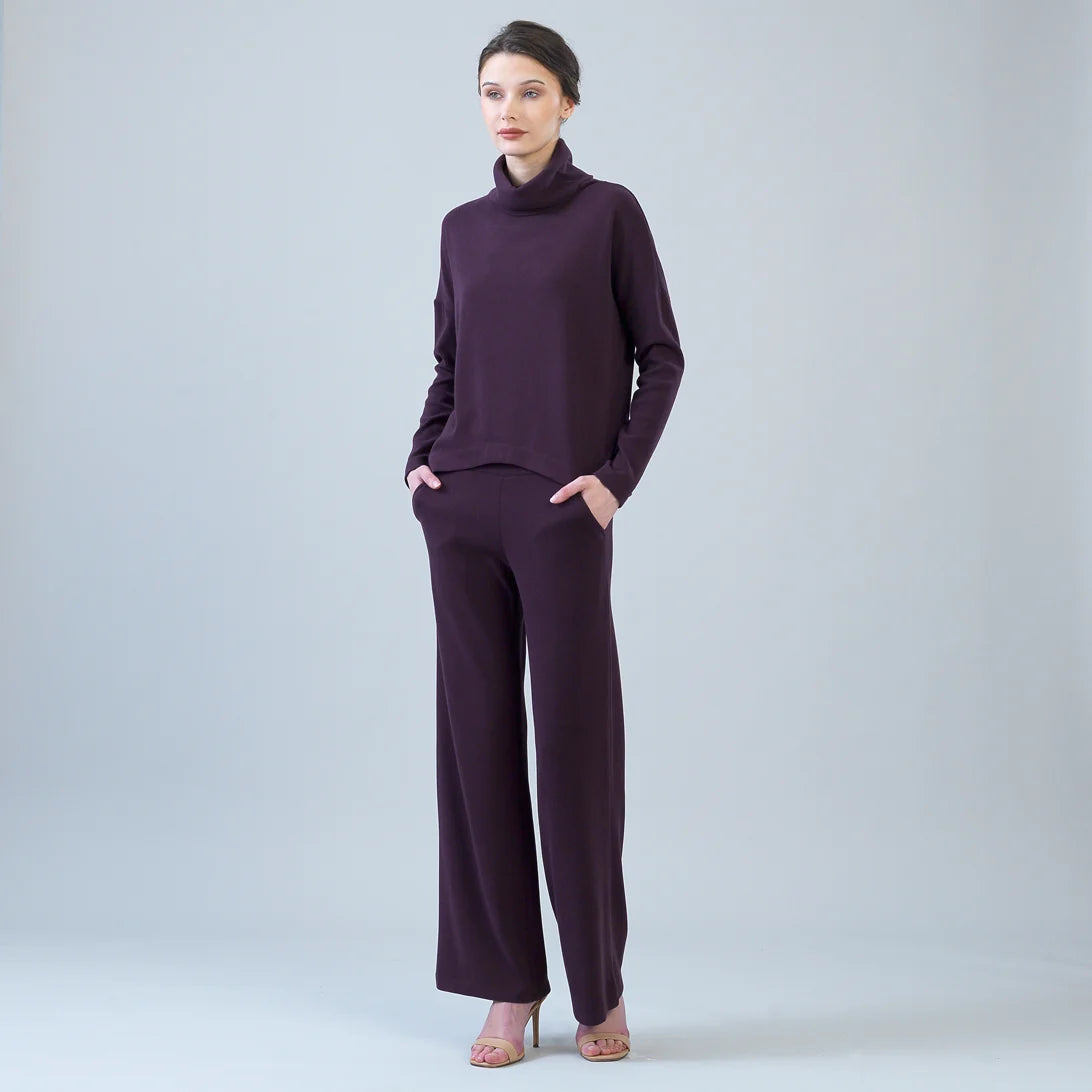 Clara Sunwoo Lounge Knit Tipped Hem Sweater