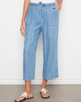 Tencel Wide Leg Jogger Pants