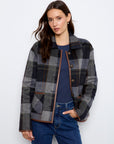 Reversible Plaid Jacket