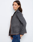 Reversible Plaid Jacket