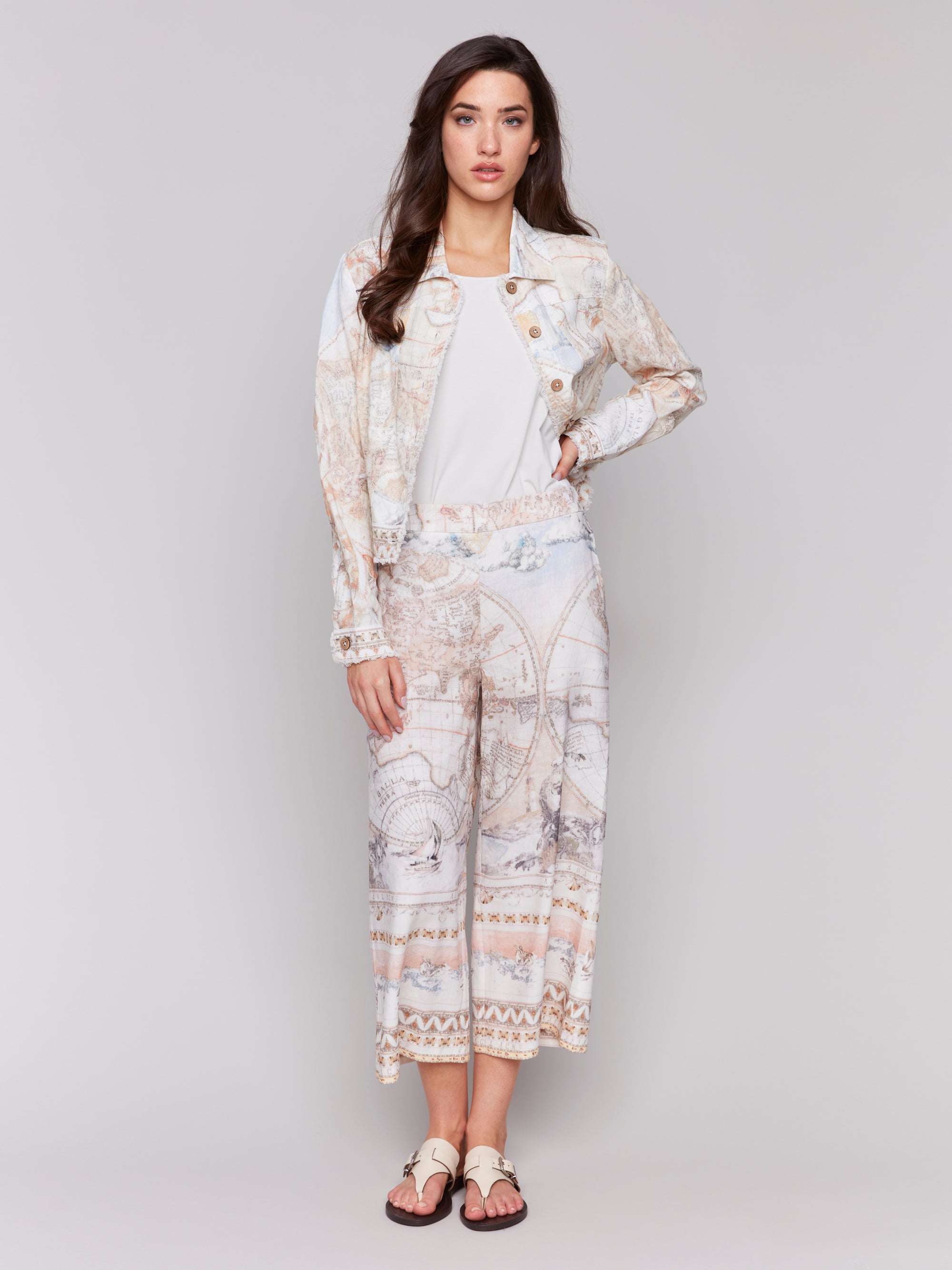 Atlas Linen Blend Jacket