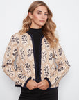 Embroidered Puffer