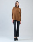 Clara Sunwoo Plush Ribbed Zipper Vent Tunic