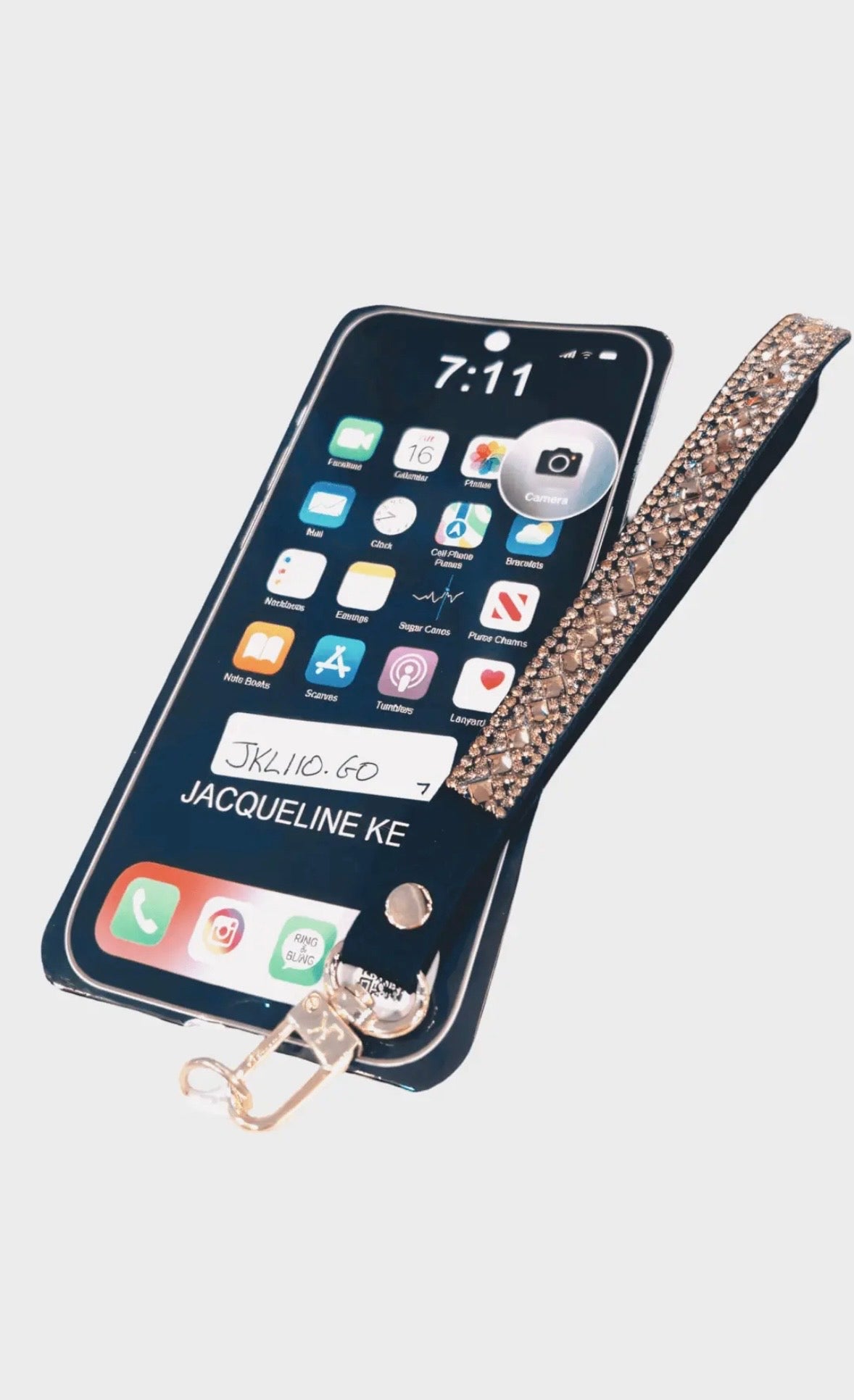 Diamond Phone Wrist Lanyard