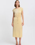 Pille Gold Dress