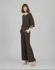 Clara Sunwoo Banded Top With Pull-Tie Cuff