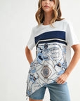 Nautical Ruby Top