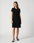 Joseph Ribkoff Ruffled T-Shirt Style Dress