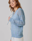 Crochet Knit Hoodie