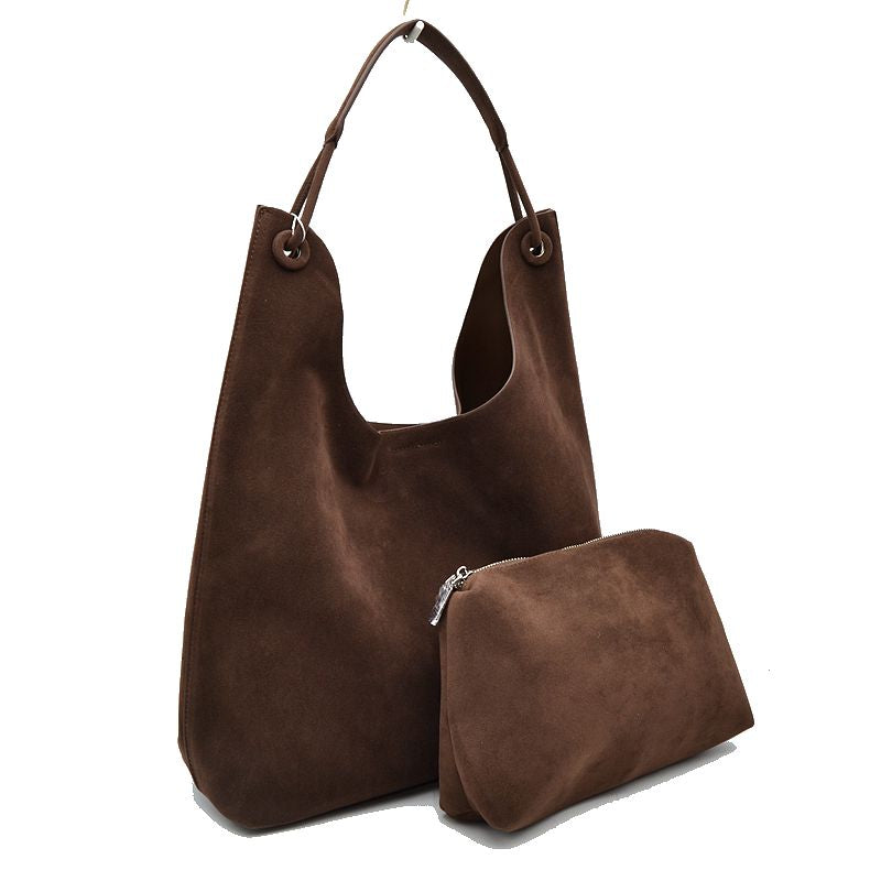 Suede Purse 2-in-1
