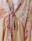 Mixed Print Kimono