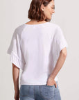 Raglan Top w/ Double Frill