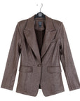 Clara Sunwoo Liquid Leather Blazer