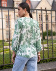 Saint Tropez Green Top