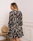 Saint Tropez Zebra Dress