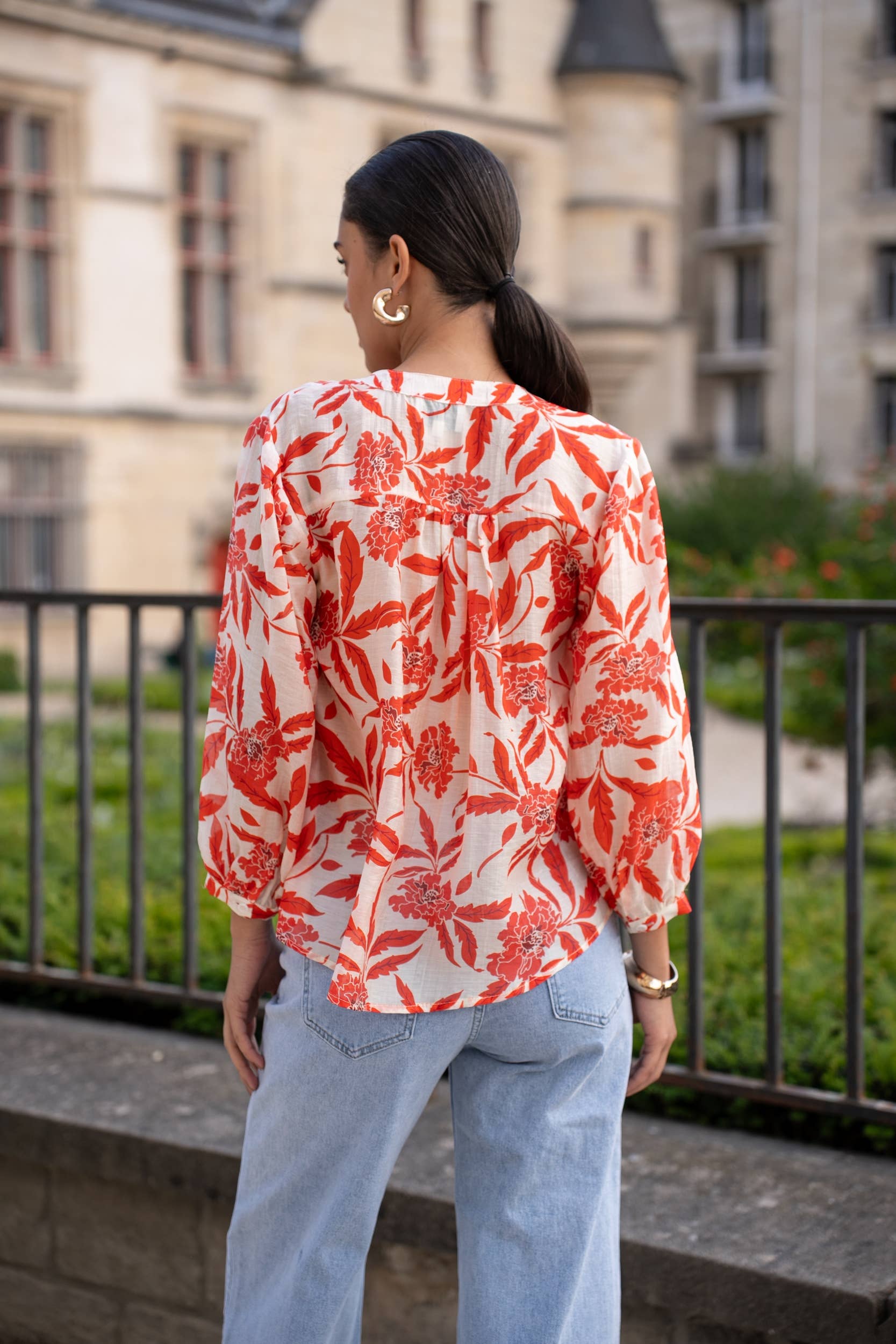 Saint Tropez Top Red