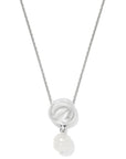 Cascade Round Pearl Necklace