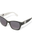 Contempo Medallion Dual Tone Sunglasses
