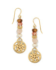 Contempo Playa Rosa French Wire Earrings