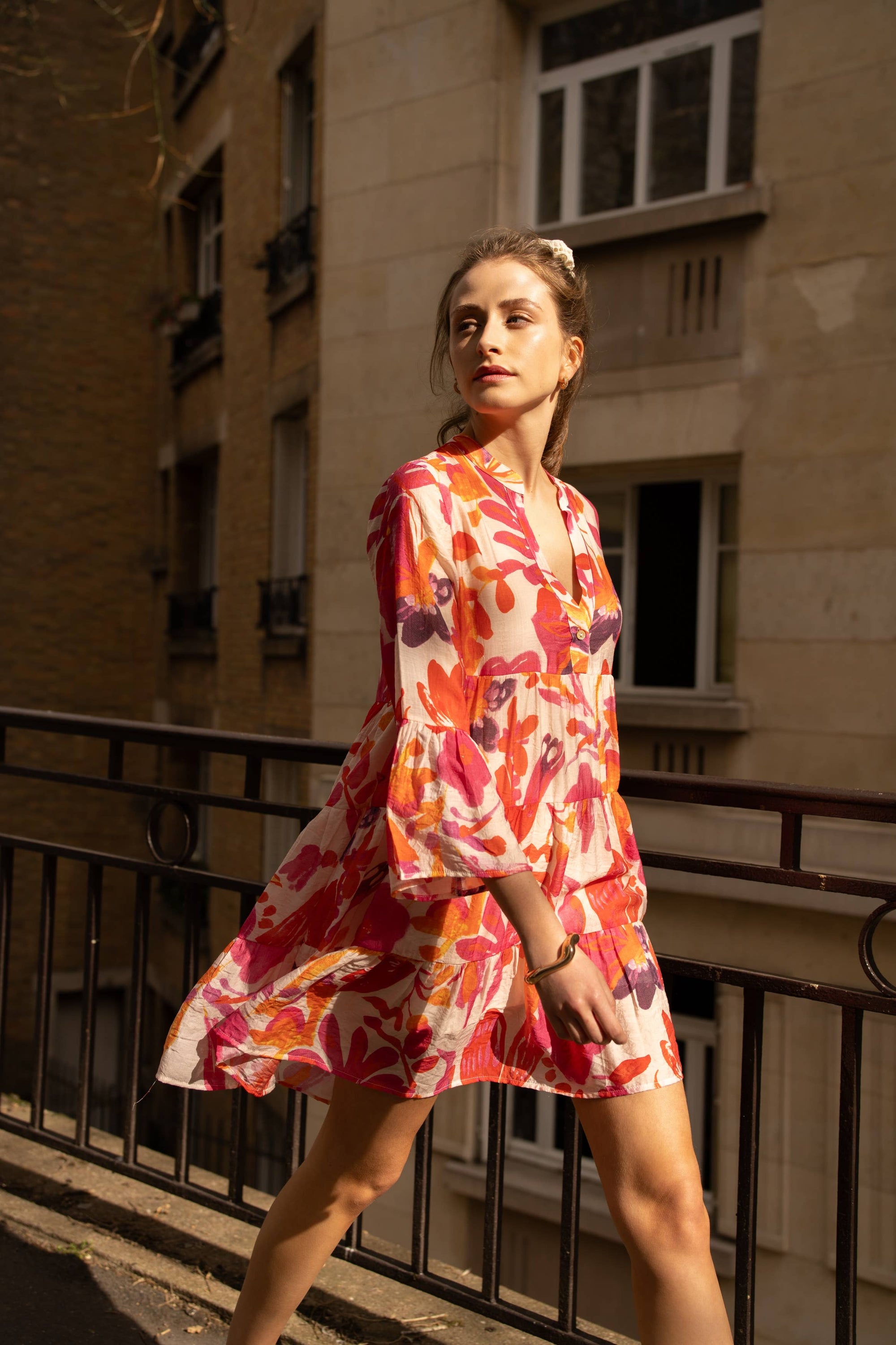 Saint Tropez Dress Orange