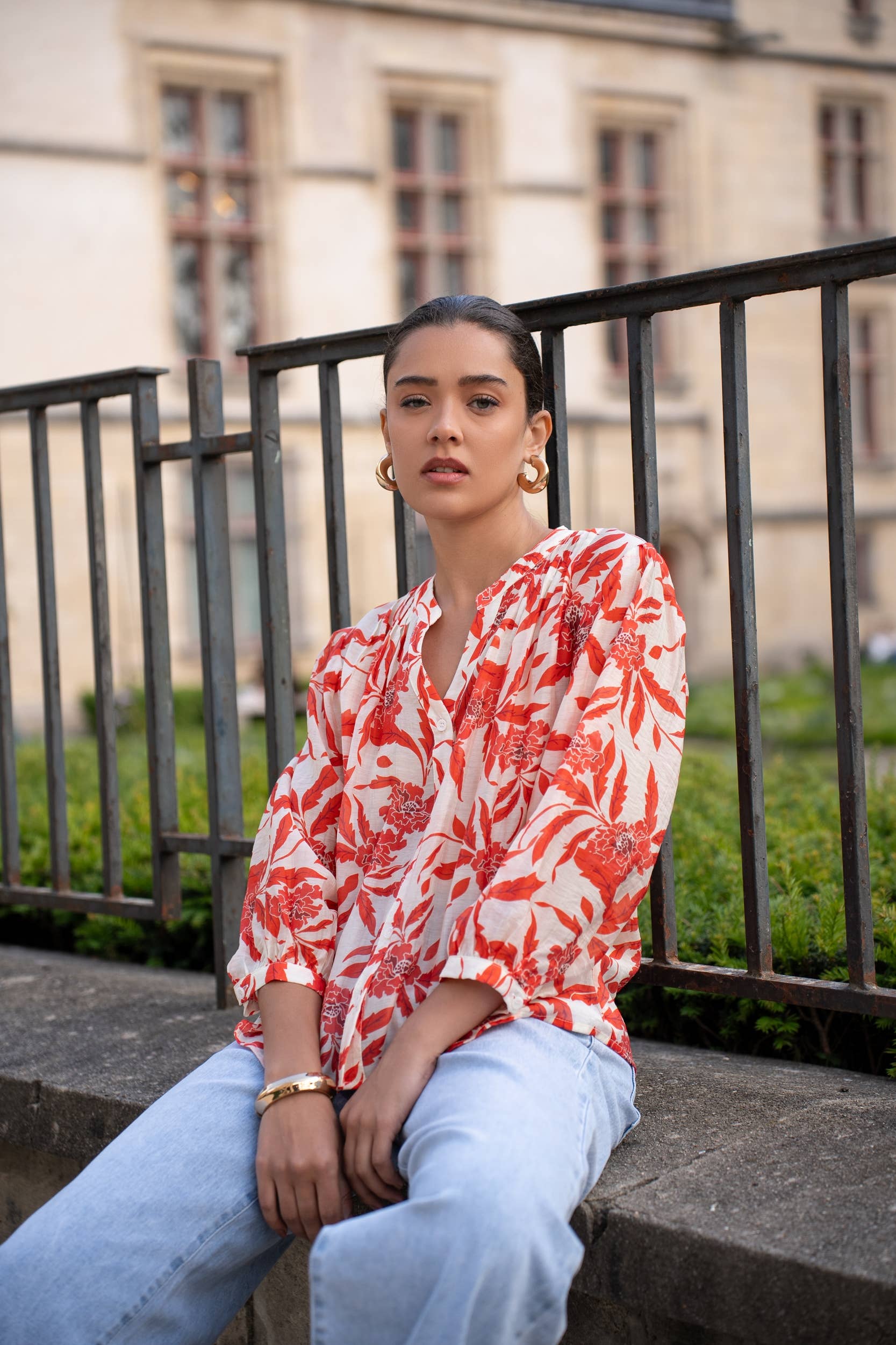 Saint Tropez Top Red
