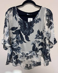 Italian Silk Printed Top