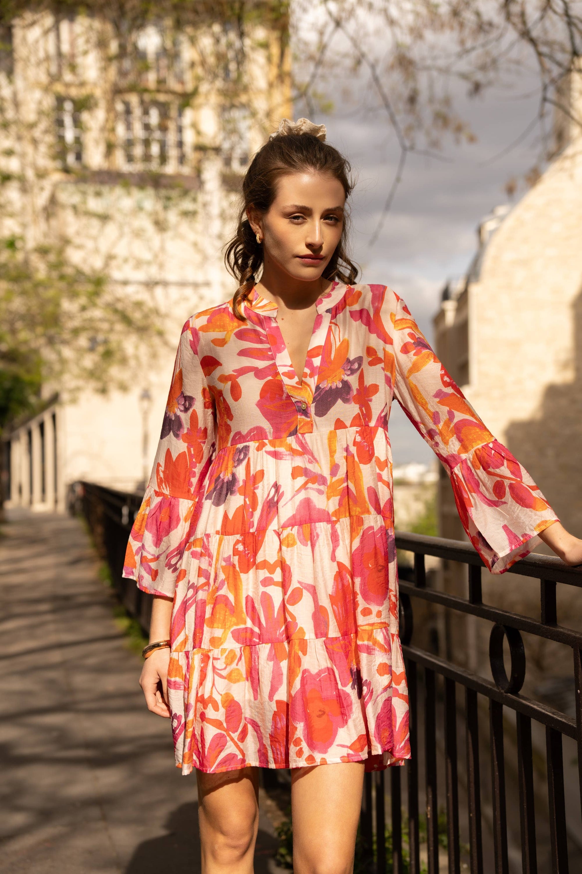 Saint Tropez Dress Orange