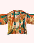 Painted Palms Kimono Jacket