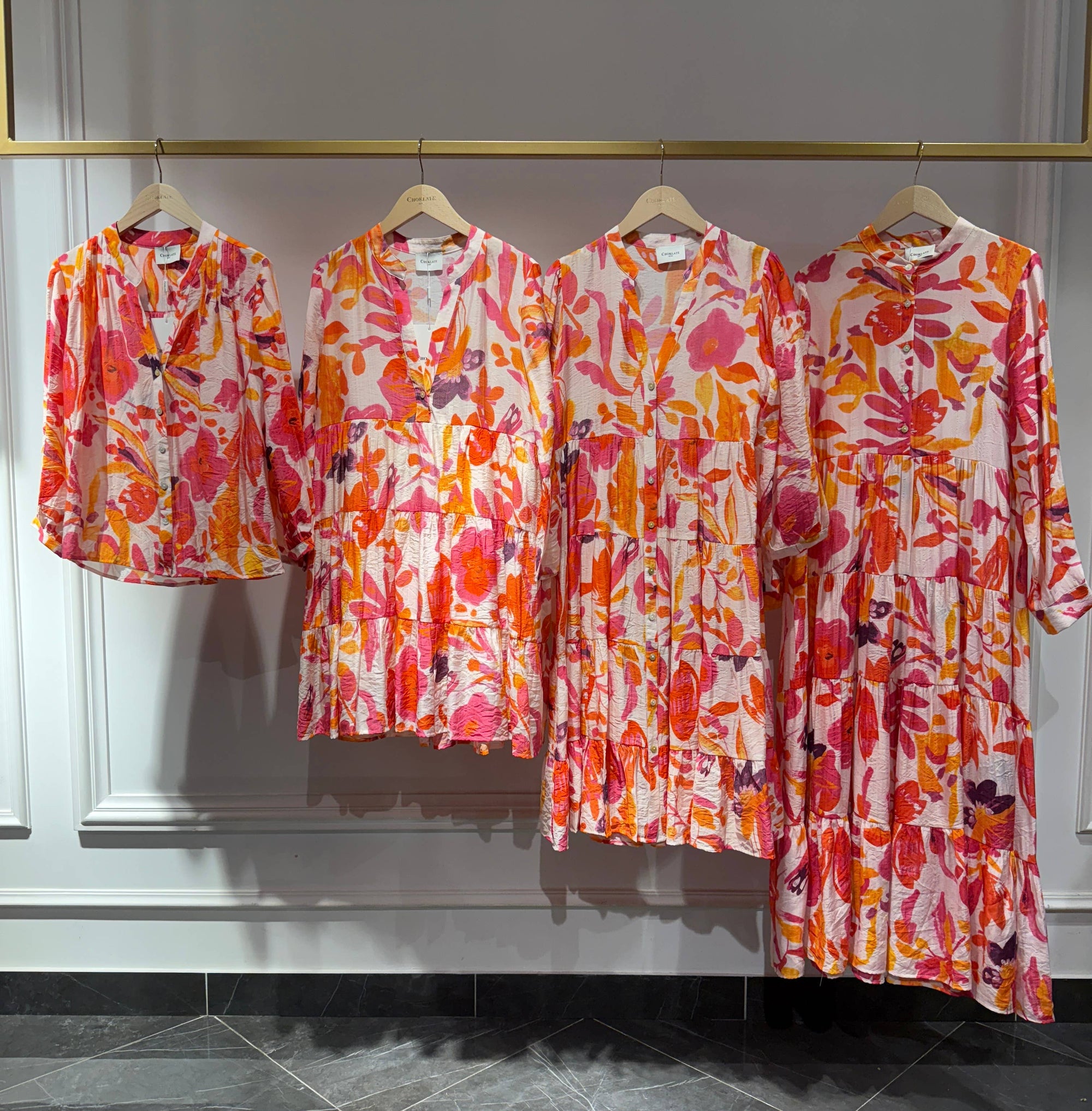 Saint Tropez Dress Orange