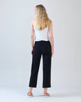 Clara Sunwoo Relaxed Kick Front Slit Ankle Pant