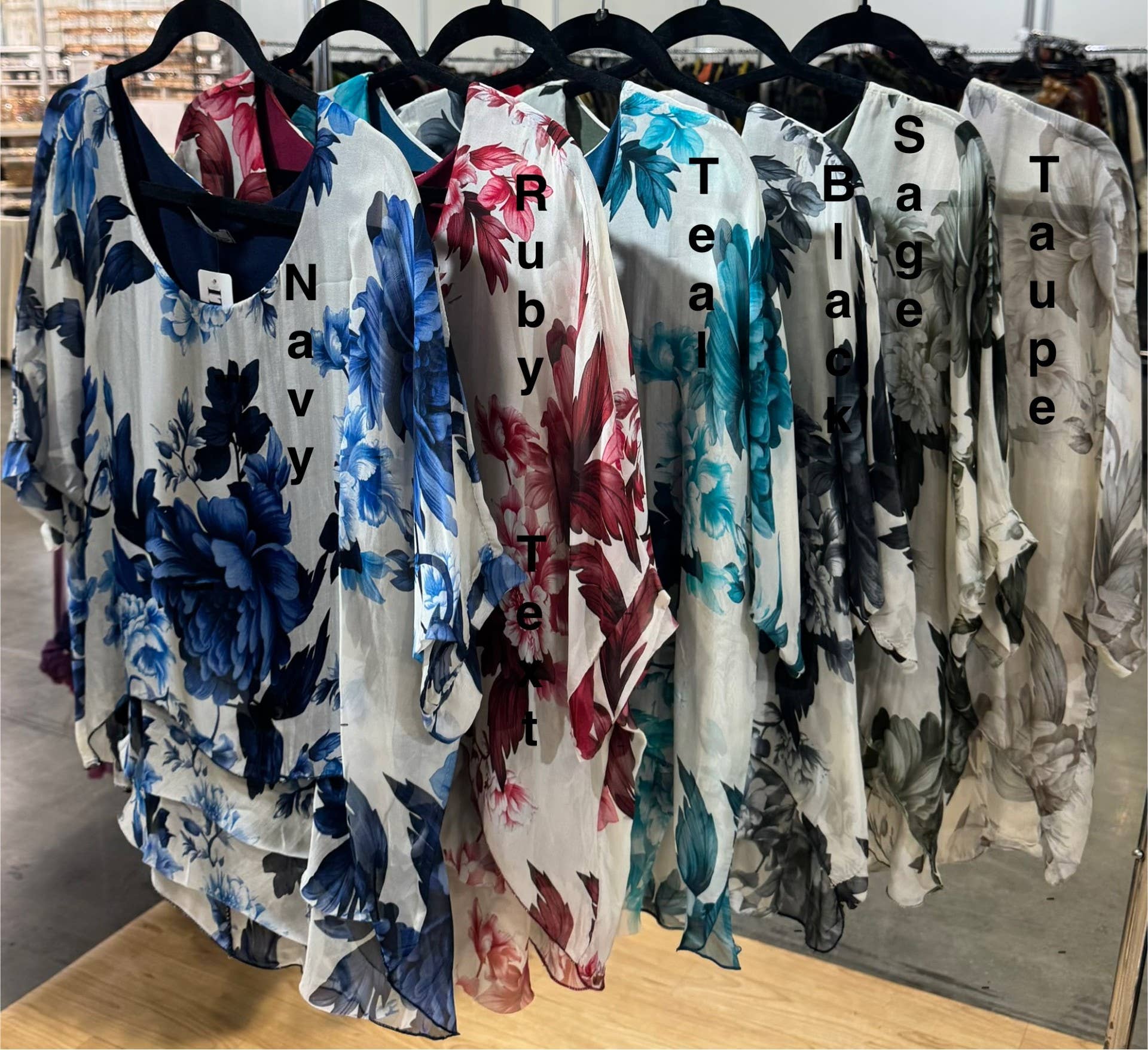 Italian Silk Printed Top