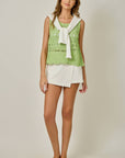 Crochet Scallop Hem Top