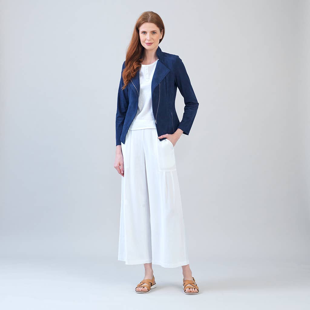 Clara Sunwoo Soft Suede Signature Jacket