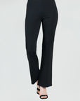 Clara Sunwoo Ponte Knit Boot Cut Pant