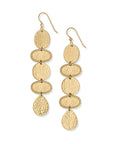 Palm Canyon Long French Wire Earrings