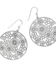 Posey Disc French Wire Earrings