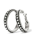 Pretty Tough Stud Large Leverback Hoop Earrings