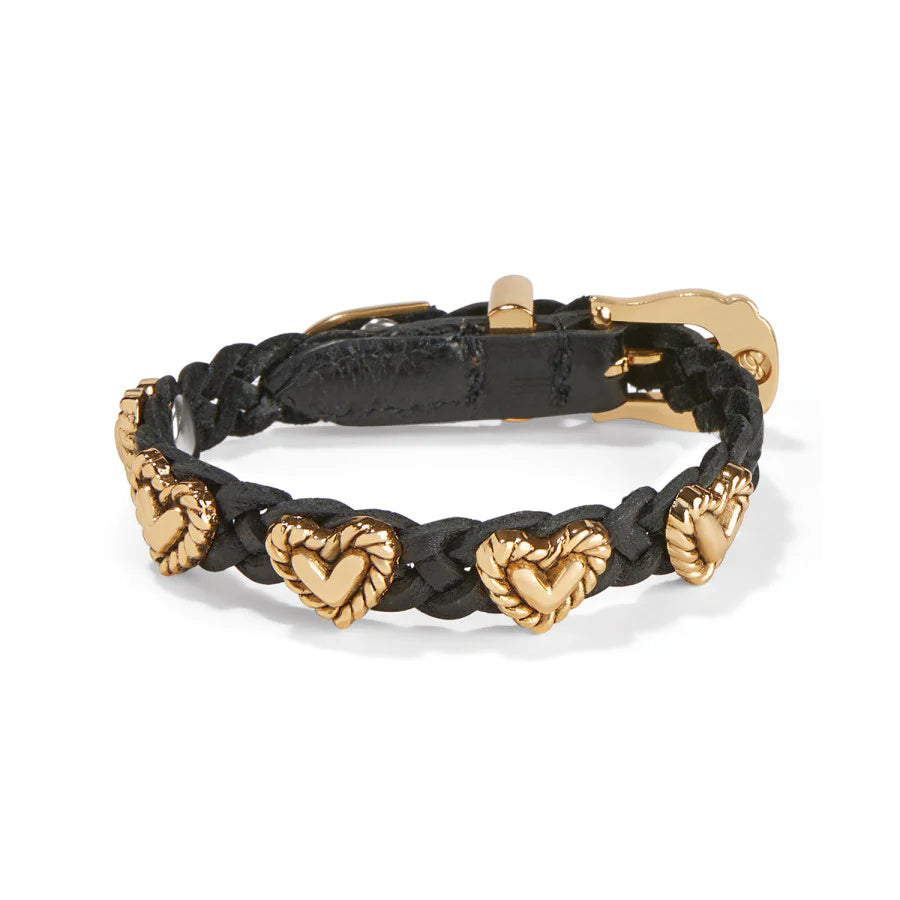 Roped Heart Braid Bandit Bracelet