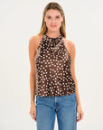 Elyse Polka Dot Blouse