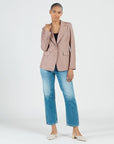 Clara Sunwoo Liquid Leather Blazer